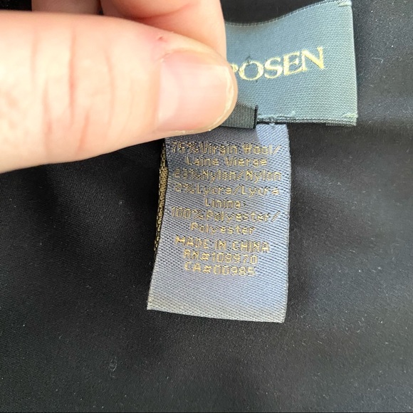 Zac Posen Black Bodycon Dress - Picture 6 of 9